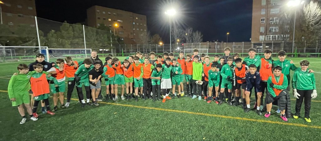 ¡Entrenamientos Navideños en el CD Spartac Manoteras!