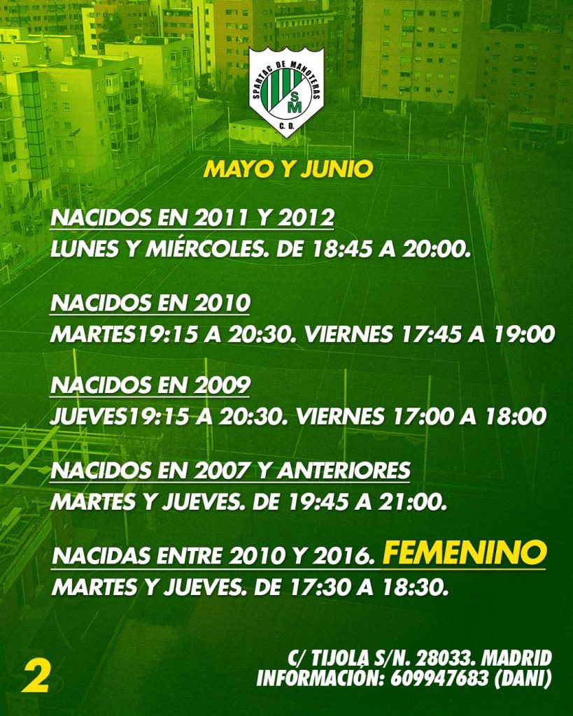 ¡Comienza el periodo de pruebas de la temporada que viene!